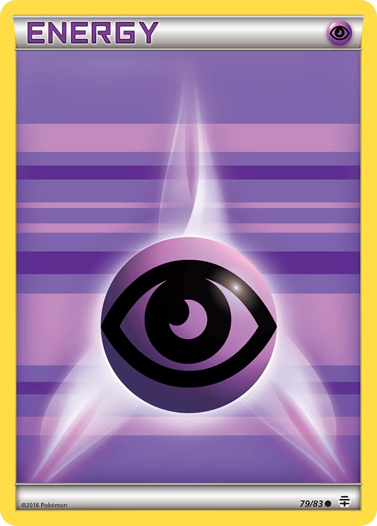 Psychic Energy 79/83 Reverse Common - MissingNo.