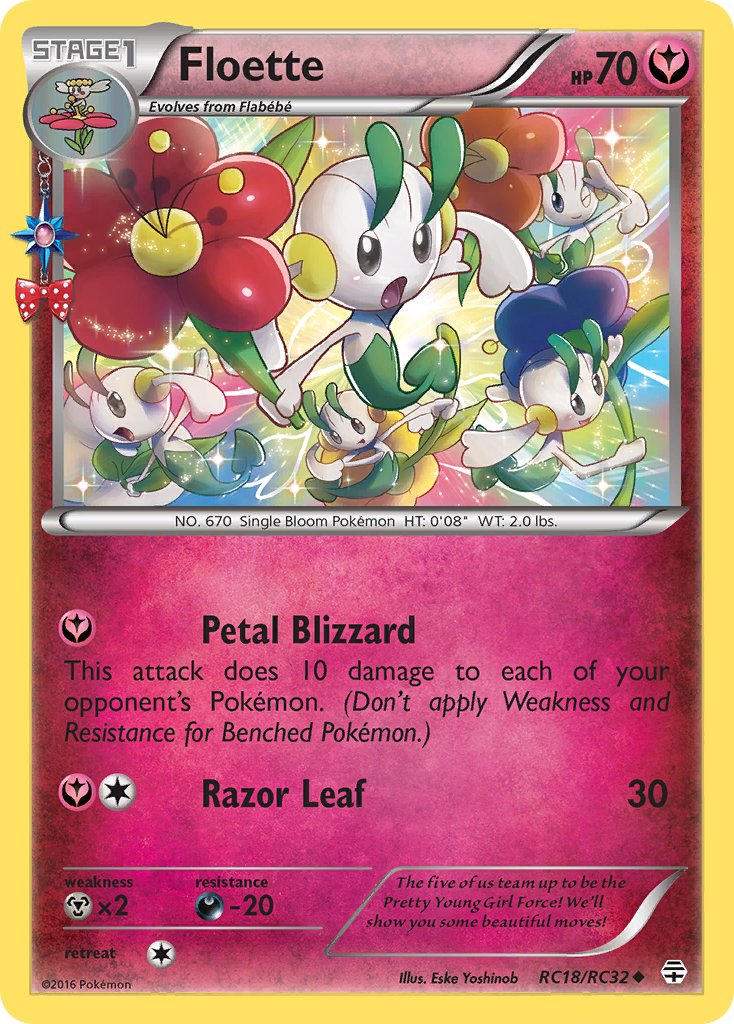 Floette RC18/RC32 Reverse Uncommon - MissingNo.