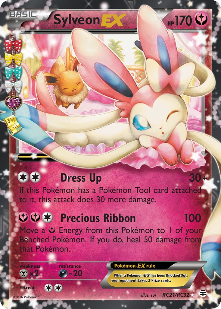 Sylveon EX RC21/RC32 Holo Ultra Rare EX - MissingNo.