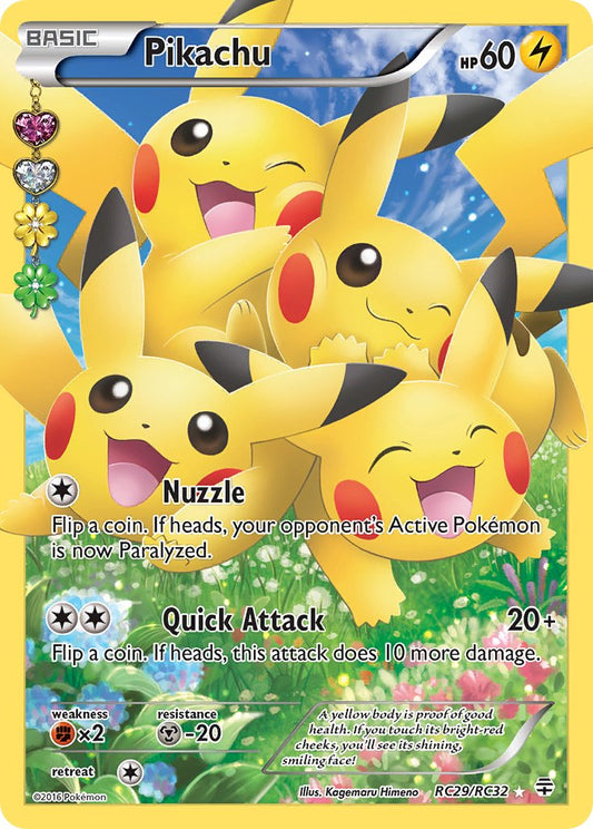 Pikachu RC29/RC32 Holo Rare - MissingNo.