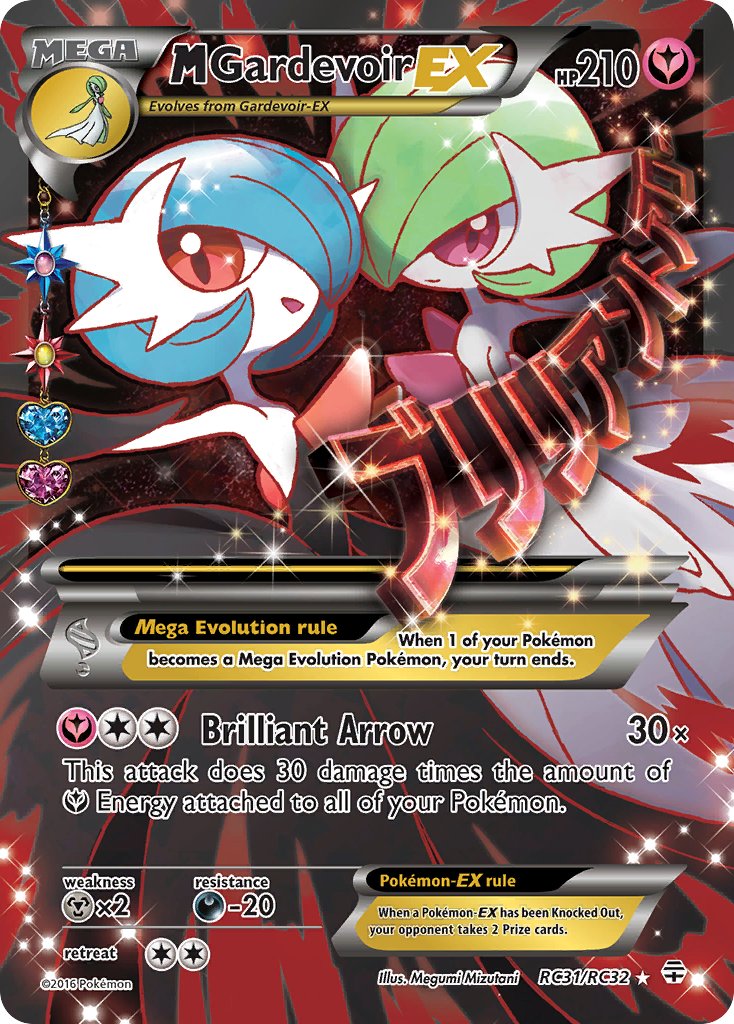 M Gardevoir EX RC31/RC32 Holo Ultra Rare Mega EX - MissingNo.