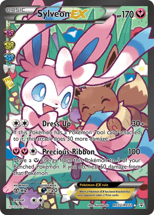 Sylveon EX RC32/RC32 Holo Ultra Rare EX - MissingNo.