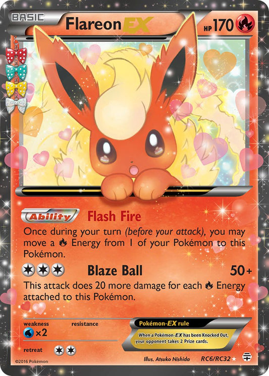Flareon EX RC6/RC32 Holo Ultra Rare EX - MissingNo.