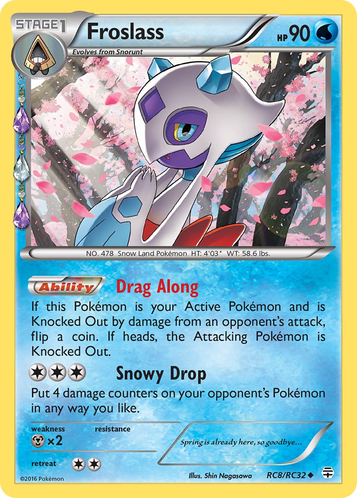 Froslass RC8/RC32 Reverse Uncommon - MissingNo.