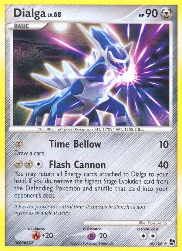 Dialga 16/106 Reverse Rare - MissingNo.