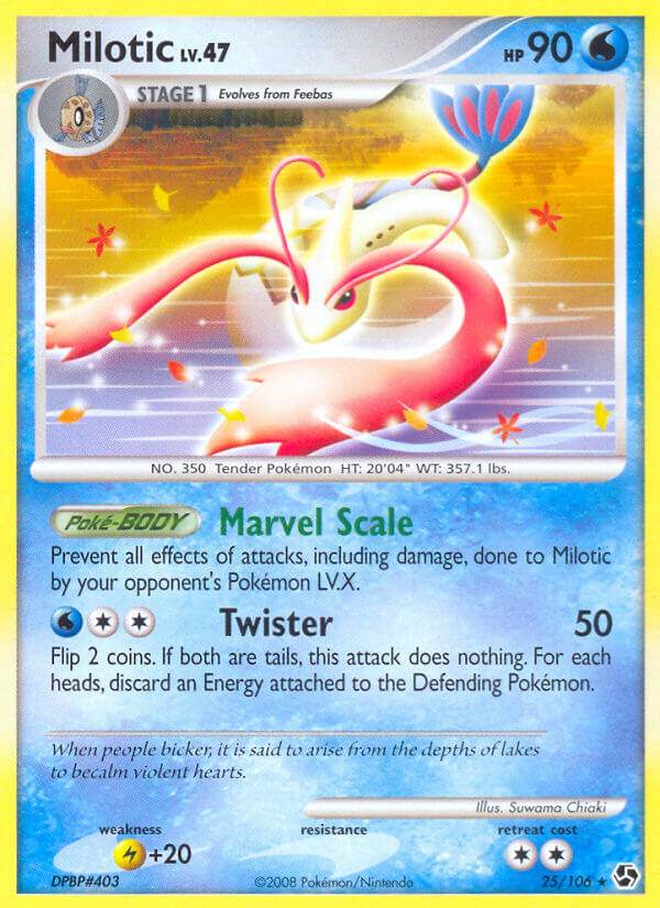 Milotic 25/106 Non-Holo Rare - MissingNo.