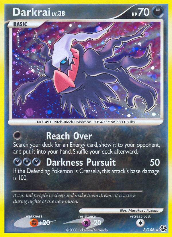 Darkrai 3/106 Holo Rare - MissingNo.