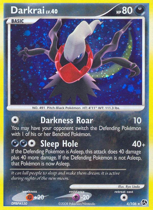 Darkrai 4/106 Holo Rare - MissingNo.