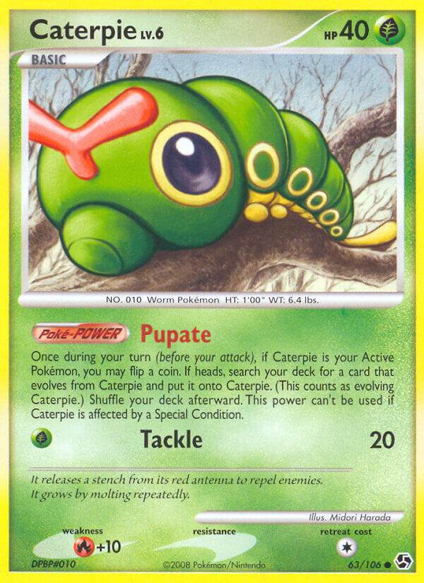 Caterpie 63/106 Reverse Common - MissingNo.