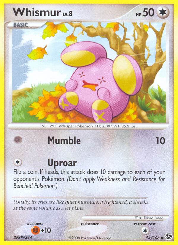 Whismur 94/106 Reverse Common - MissingNo.
