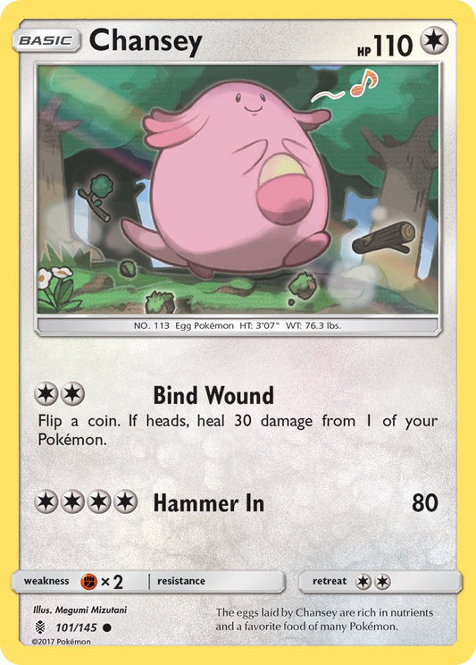 Chansey 101/145 Reverse Common - MissingNo.