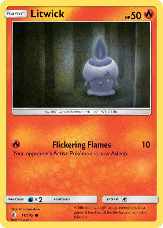 Litwick 11/145 Reverse Common - MissingNo.