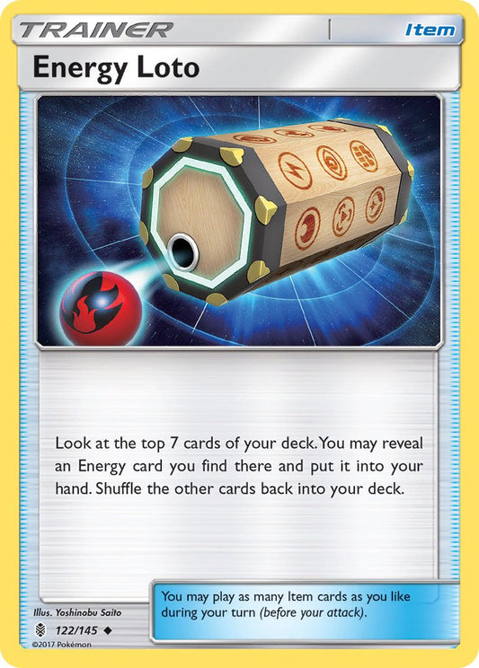 Energy Loto 122/145 Uncommon - MissingNo.