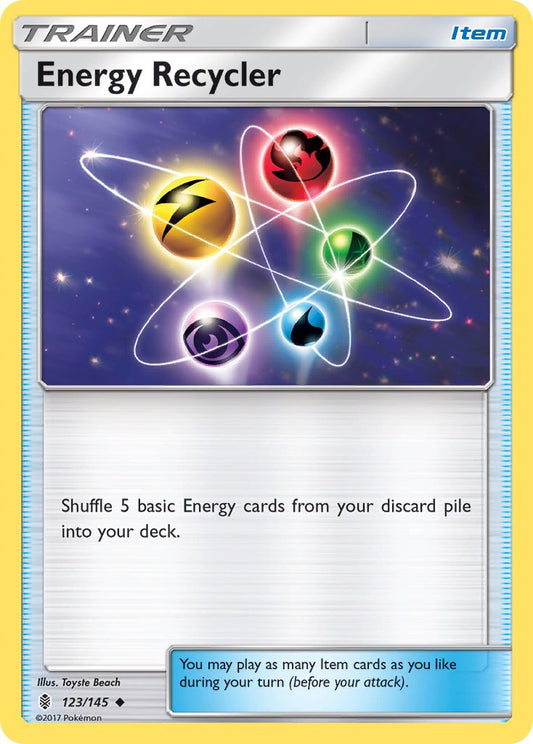 Energy Recycler 123/145 Reverse Uncommon - MissingNo.