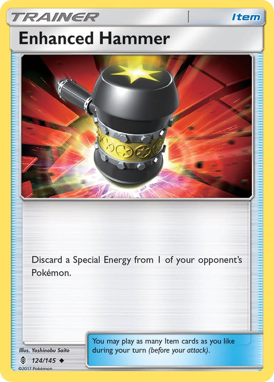Enhanced Hammer 124/145 Reverse Uncommon - MissingNo.