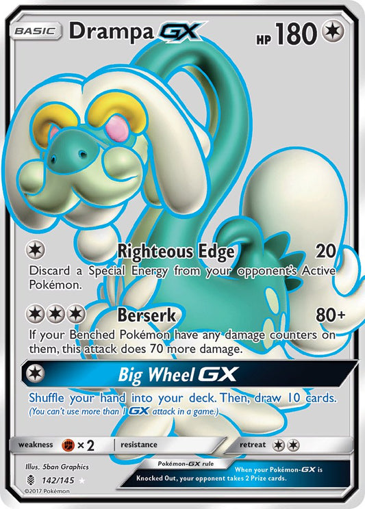 Drampa GX 142/145 Holo Ultra Rare GX - MissingNo.