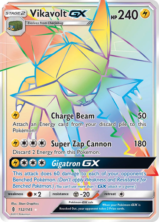 Vikavolt GX 152/145 Rainbow Secret Rare GX - MissingNo.