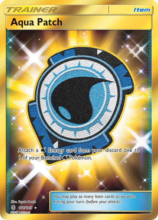 Aqua Patch 161/145 Gold Secret Rare - MissingNo.