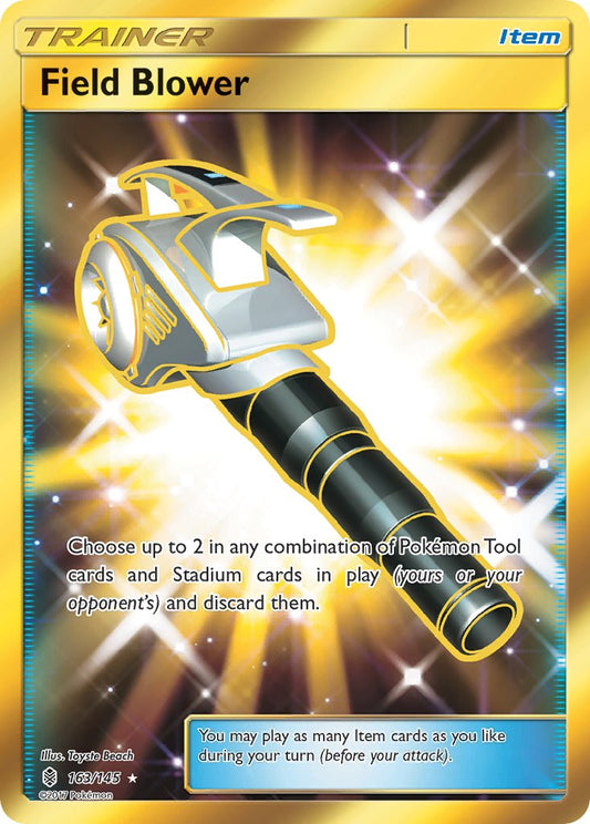 Field Blower 163/145 Gold Secret Rare - MissingNo.