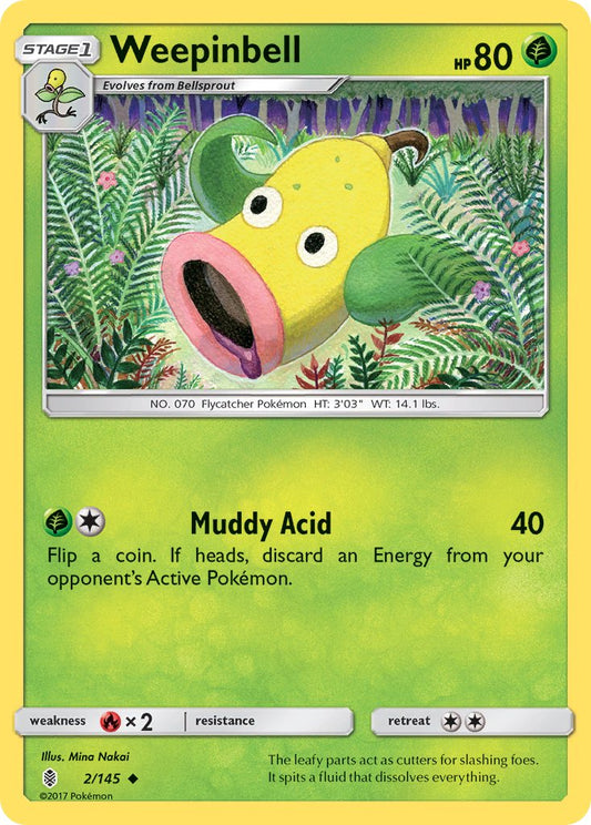 Weepinbell 2/145 Uncommon - MissingNo.