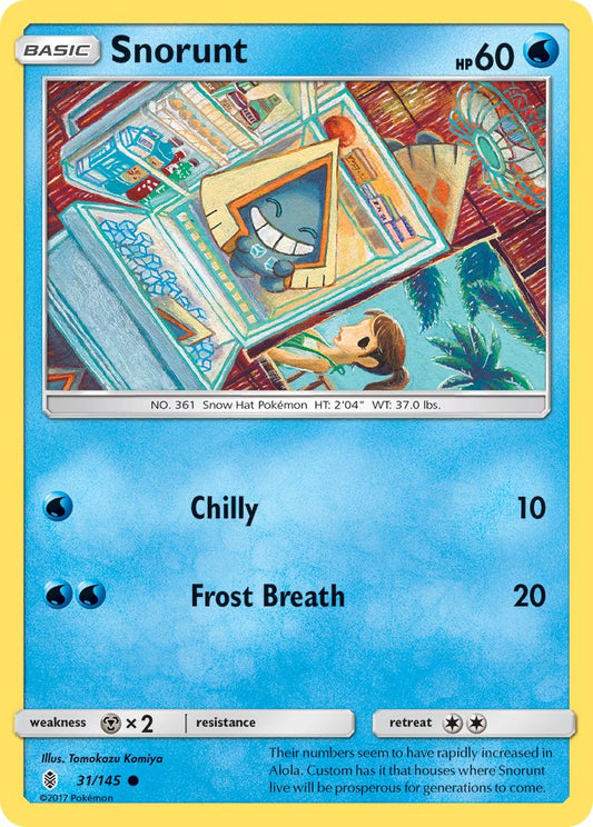 Snorunt 31/145 Reverse Common - MissingNo.