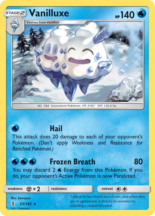 Vanilluxe 35/145 Reverse Rare - MissingNo.