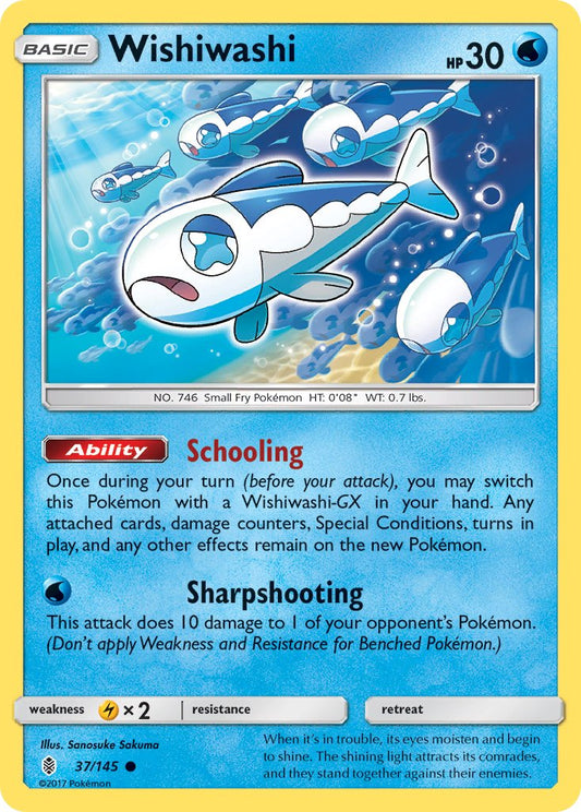 Wishiwashi 37/145 Common - MissingNo.