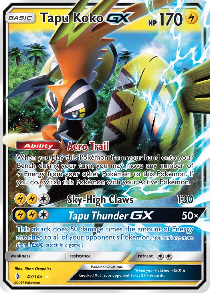 Tapu Koko GX 47/145 Jumbo Tapu Koko Box Exclusive - MissingNo.