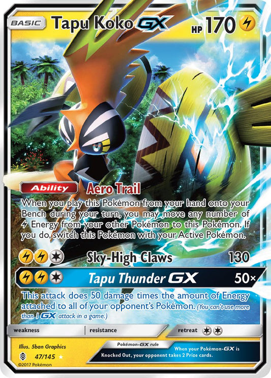 Tapu Koko GX 47/145 Jumbo Tapu Koko Box Exclusive - MissingNo.