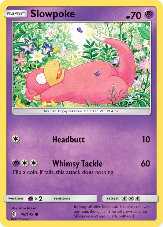 Slowpoke 48/145 Reverse Common - MissingNo.