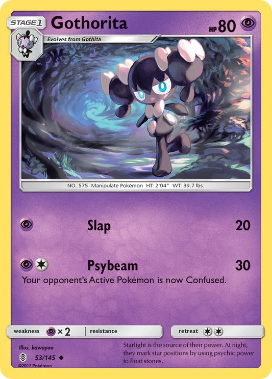 Gothorita 53/145 Reverse Uncommon - MissingNo.