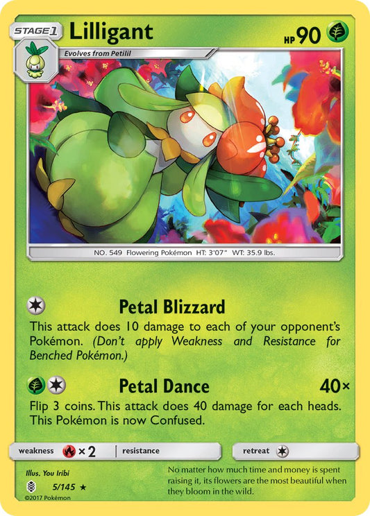 Lilligant 5/145 Reverse Rare - MissingNo.