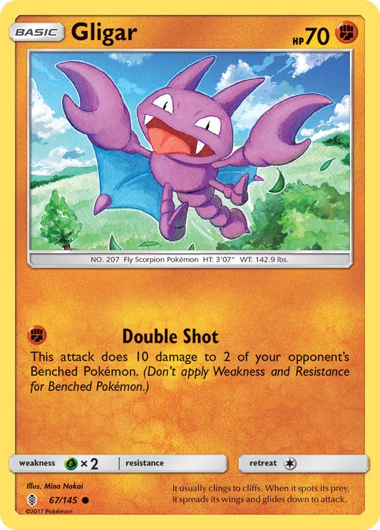 Gligar 67/145 Reverse Common - MissingNo.