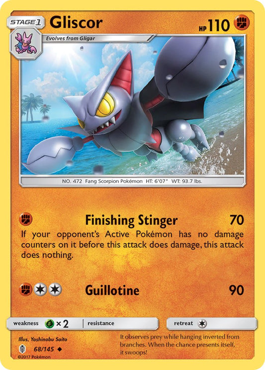 Gliscor 68/145 Reverse Uncommon - MissingNo.