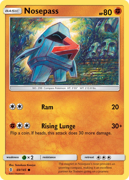 Nosepass 69/145 Common - MissingNo.