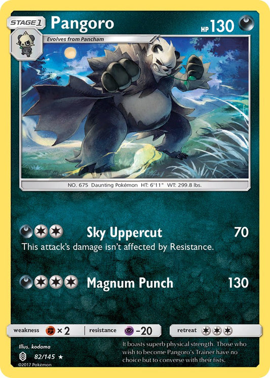 Pangoro 82/145 Non-Holo Rare - MissingNo.