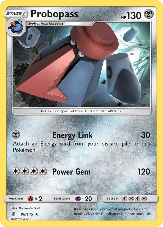 Probopass 86/145 Non-Holo Rare - MissingNo.