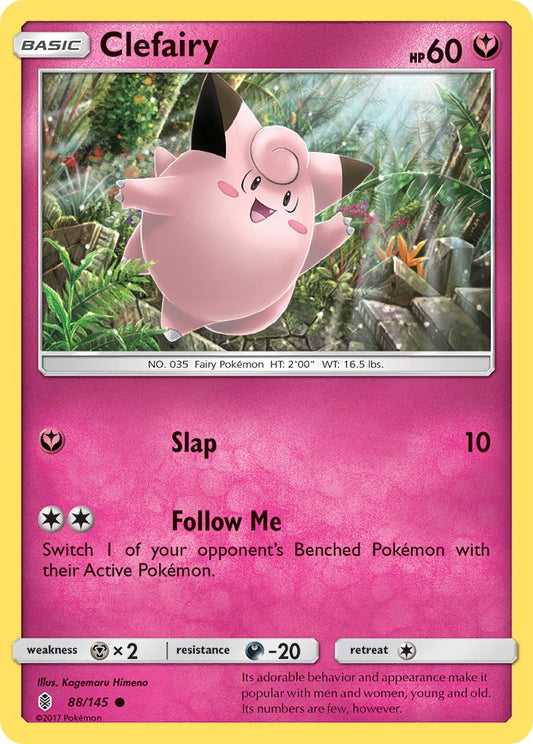 Clefairy 88/145 Reverse Common - MissingNo.