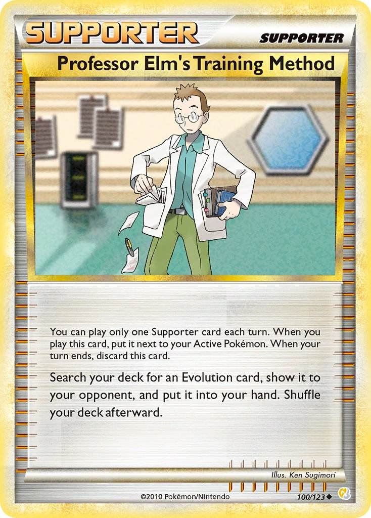 Professor Elm's Training Method 100/123 Uncommon - MissingNo.