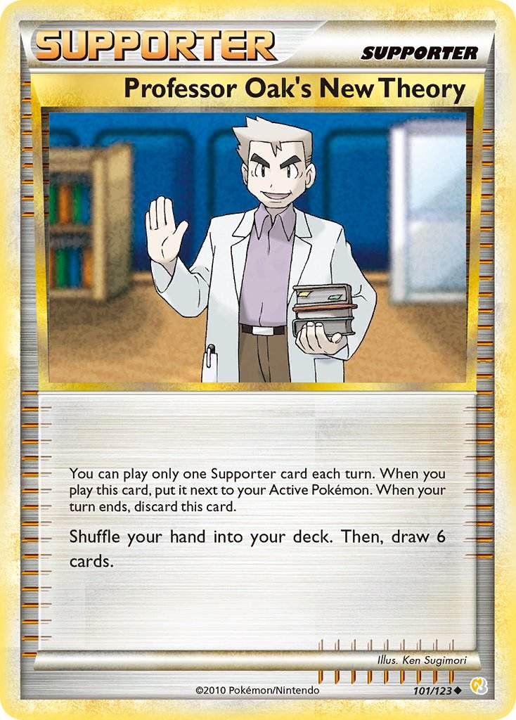 Professor Oak's New Theory 101/123 Reverse Common - MissingNo.