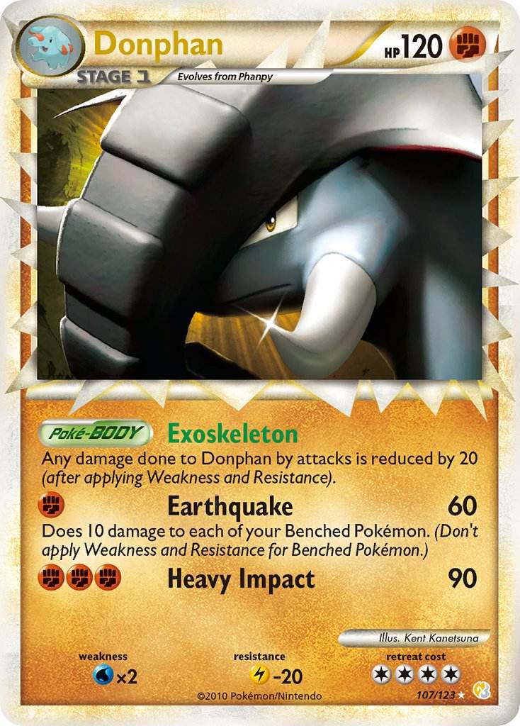 Donphan Prime 107/123 Holo Ultra Rare - MissingNo.