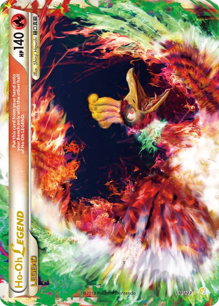 Ho-Oh Legend 111/123 Holo Legend - MissingNo.