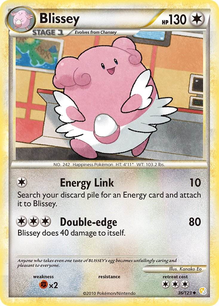 Blissey 36/123 Reverse Uncommon - MissingNo.