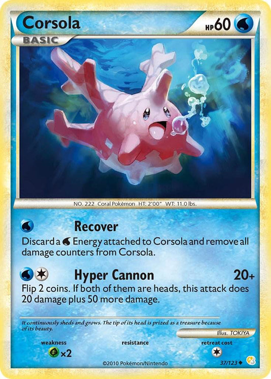 Corsola 37/123 Uncommon - MissingNo.