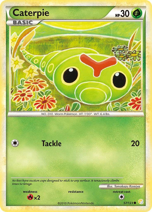 Caterpie 57/123 Reverse Common - MissingNo.