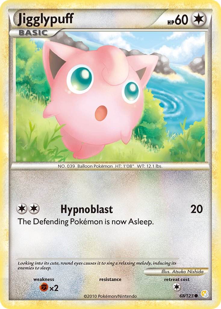Jigglypuff 68/123 Reverse Common - MissingNo.