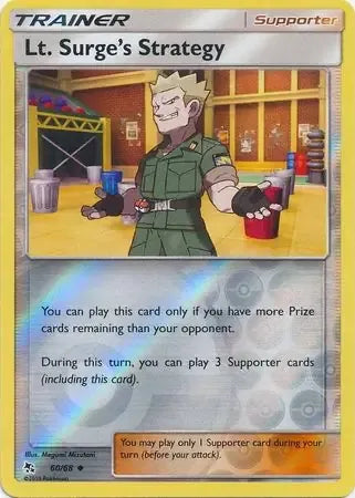 Lt. Surge's Strategy 60/68 Reverse Uncommon