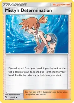 Misty's Determination 62/68 Uncommon