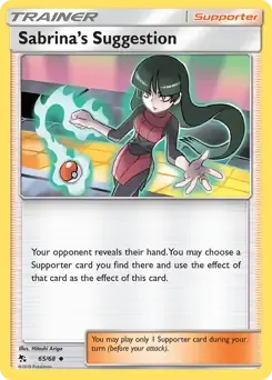 Sabrina's Suggestion 65/68 Uncommon