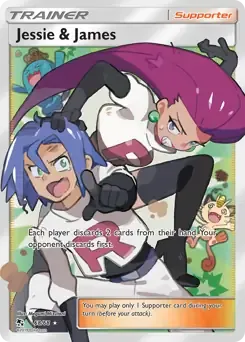 Jessie & James 68/68 Holo Ultra Rare